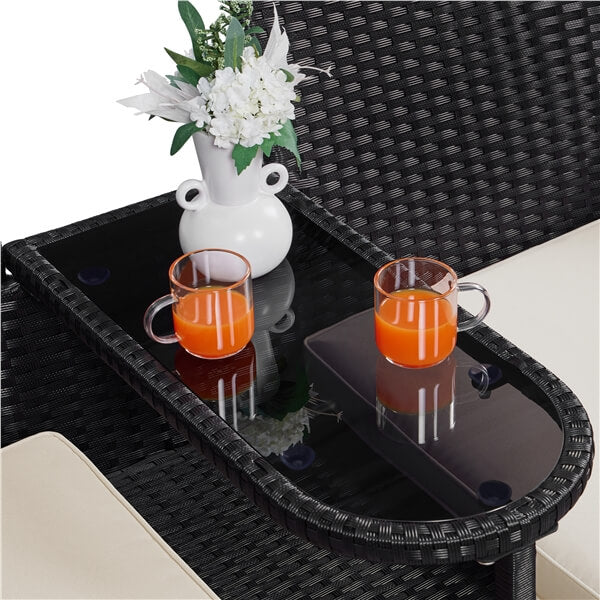 Yaheetech Patio Loveseat