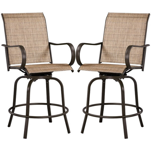 outdoor counter stools swivel