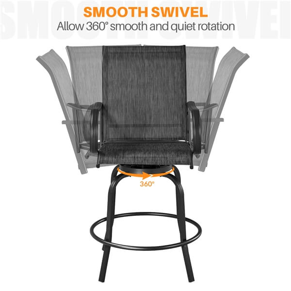 swivel outdoor stools