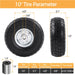 16 inch wheelbarrow tire