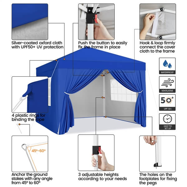 canopy tent with fan
