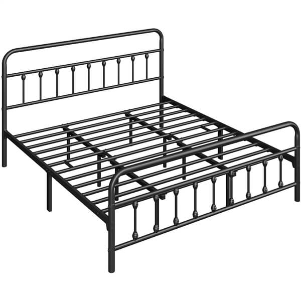 Yaheetech Iron Bed Frame