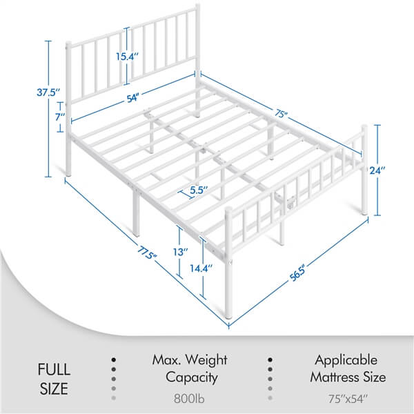 metal bed frame bunk bed