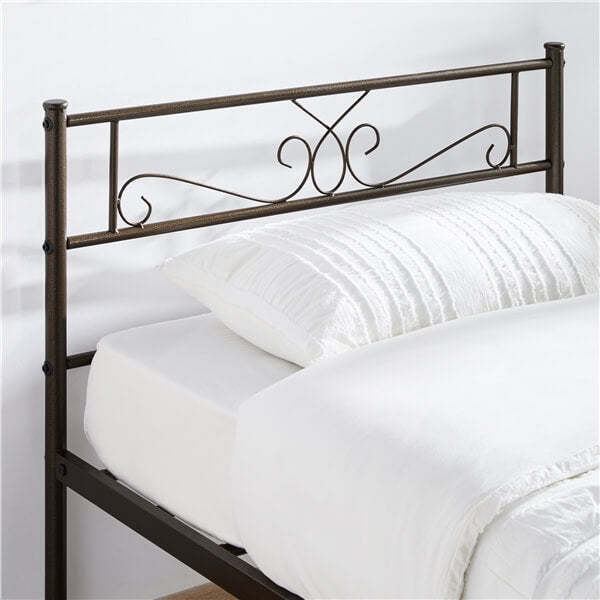 steel frame bed frame
