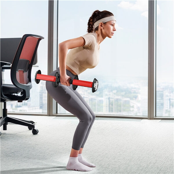 Yaheetech 4-90LBS Quick-adjust Dumbbell Set