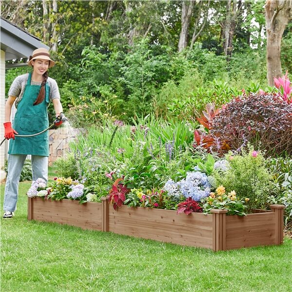 Raised Flower Bed Containers 30 Flower Bed Ideas For Your Garden | BBC