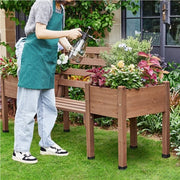 u shaped raised garden bed