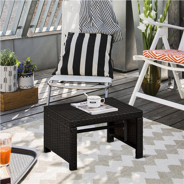 Yaheetech Wicker Ottomans