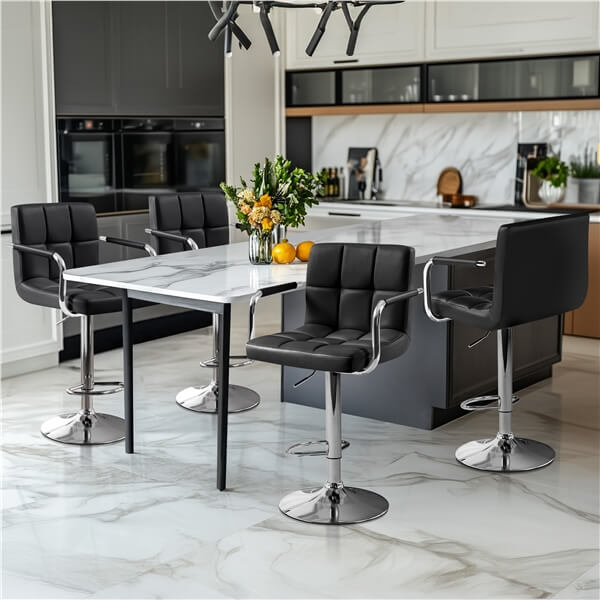 Yaheetech Bar Stools Set of 4