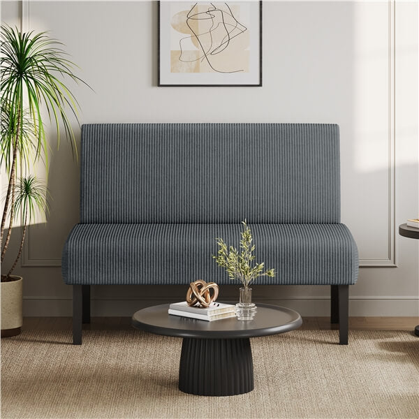 Yaheetech Small Comfy Sofa Mini Loveseat Sofa