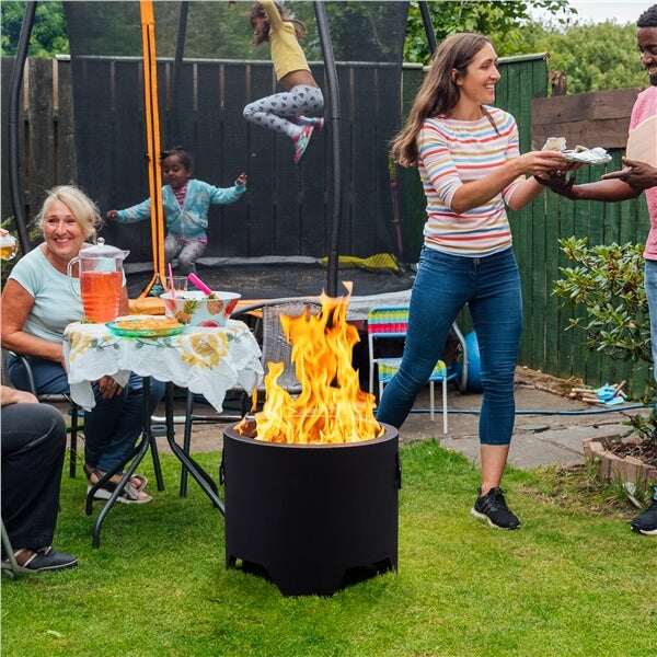 Yaheetech Smokeless Fire Pit for Outdoor Garden Patio Camping