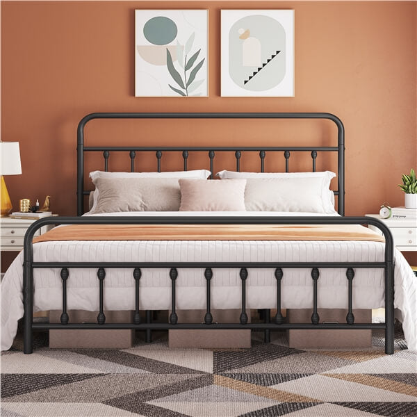 Yaheetech Iron Bed Frame