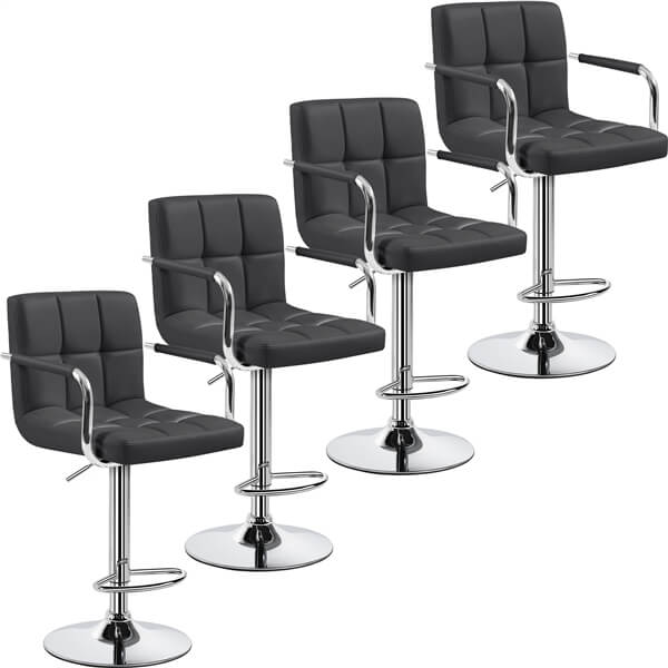Yaheetech Bar Stools Set of 4