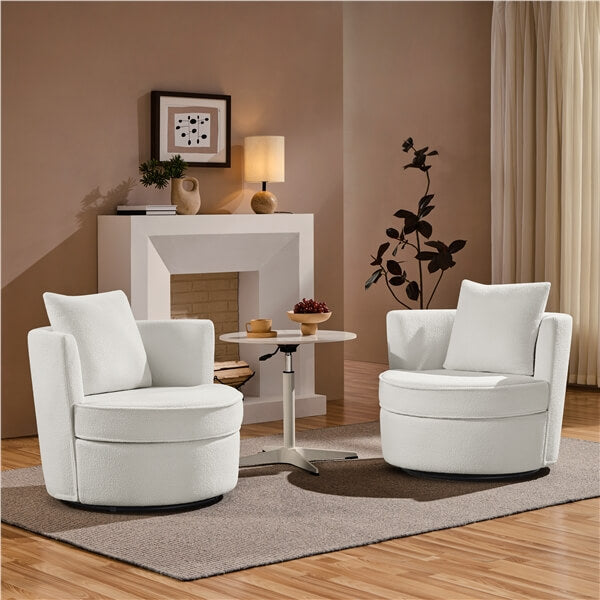 Yaheetech Swivel Accent Chair