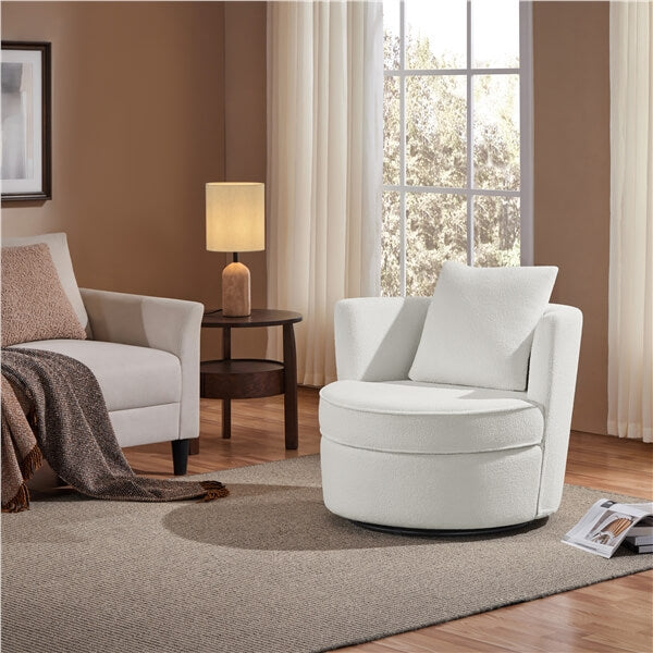 Yaheetech Swivel Accent Chair