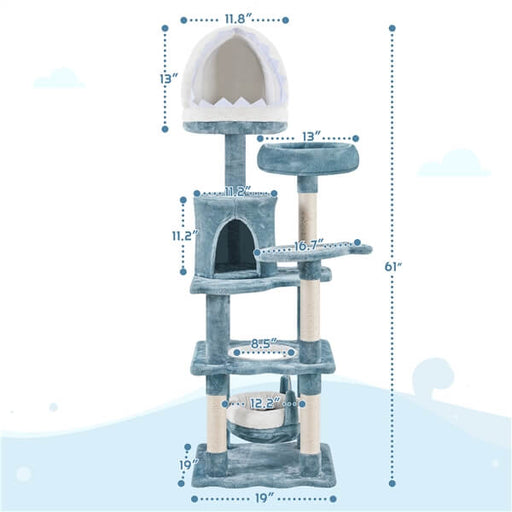 tall cat towers