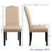 fully upholstered parsons chairs