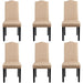 custom upholstered parsons chairs