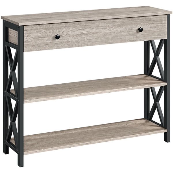 Yaheetech Console Table with Drawer