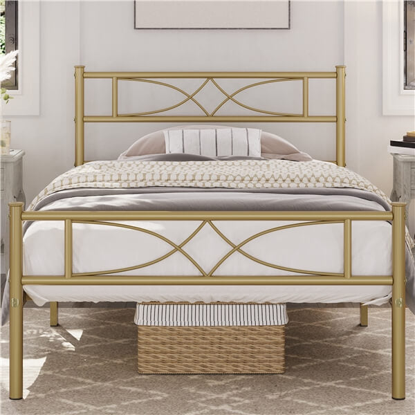 Yaheetech Twin Metal Bed Frame