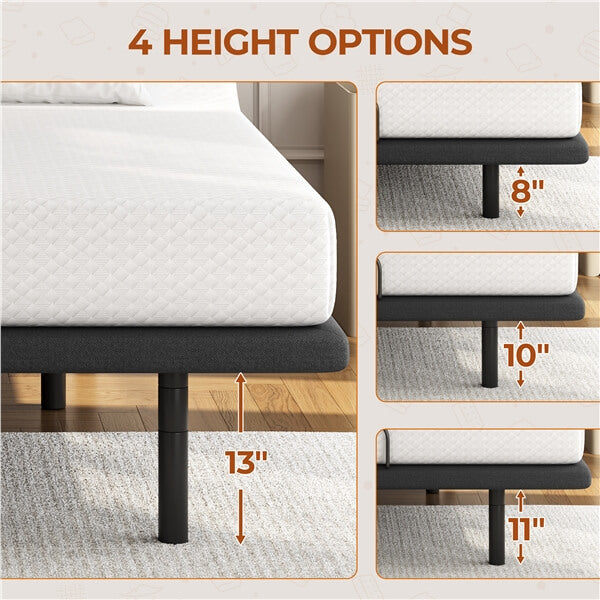 Yaheetech Adjustable Bed Frame with Wireless Remote Control