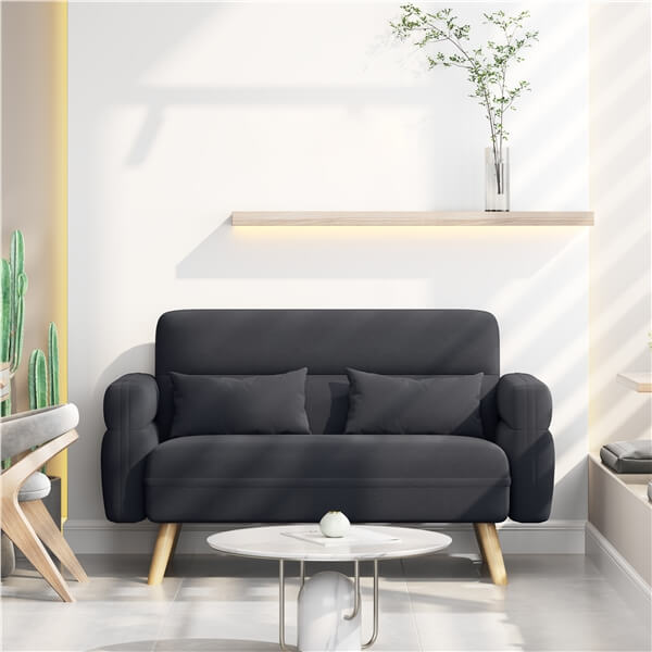 Yaheetech 46" Small Modern Fabric Sofa