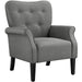 yellow armchair velvet