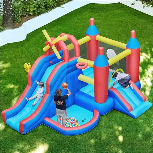 water slide bounce house