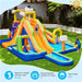 jumpy house with slide