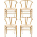 rattan weave dining chair