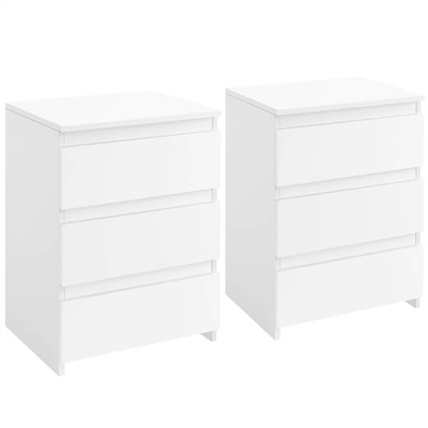 Yaheetech Wood Nightstands Set of 2