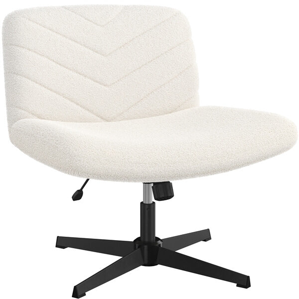 Yaheetech Wide Criss Cross Chair with No Wheels