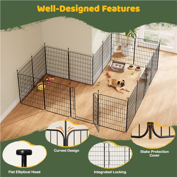 Yaheetech Dog Playpen for Puppy