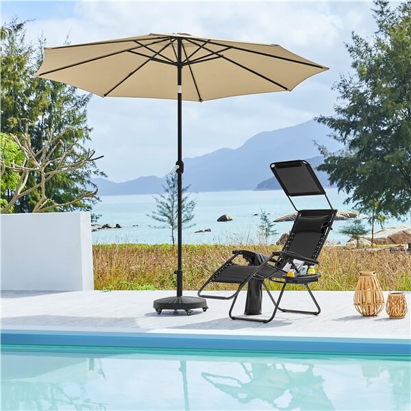 Yaheetech Outdoor Zero Gravity Chair