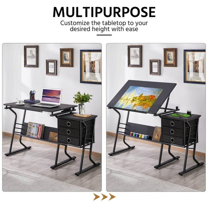 Yaheetech Drafting Table for Adults