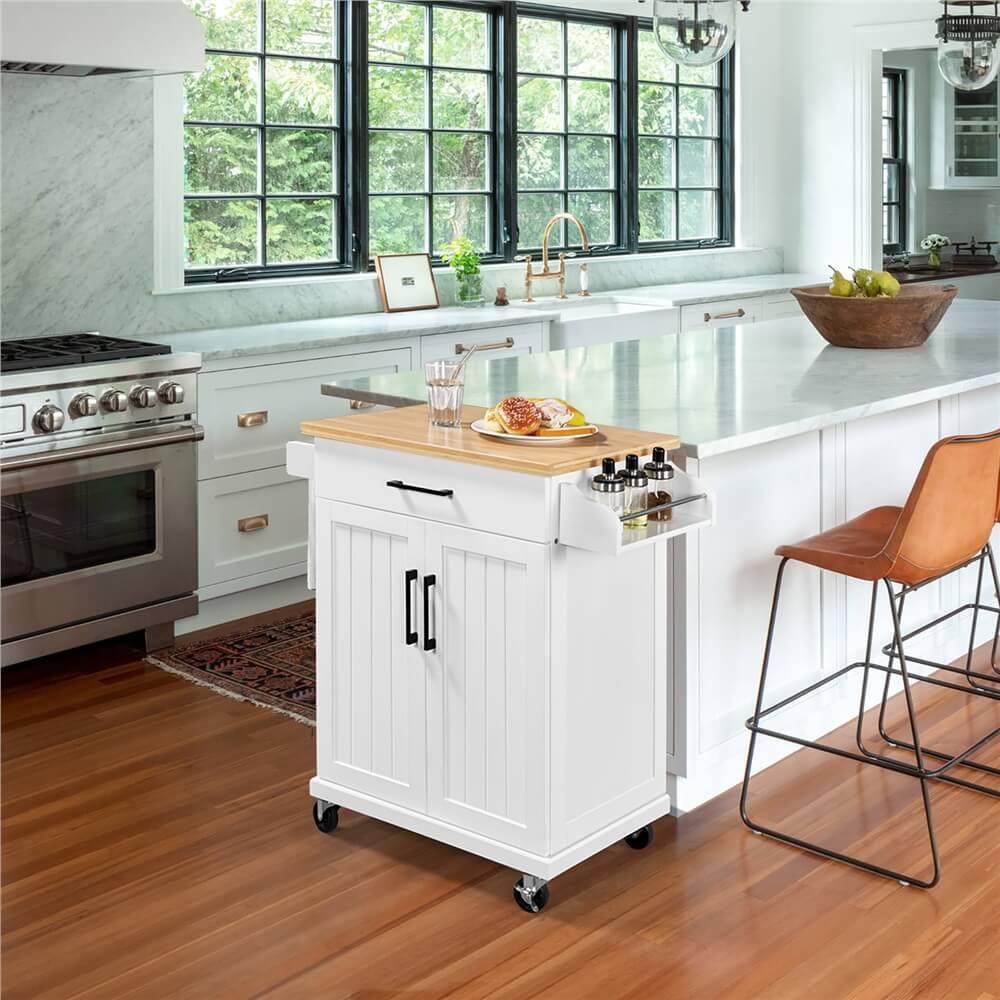 Yaheetech Rolling Kitchen Island Cart — yaheetech.shop