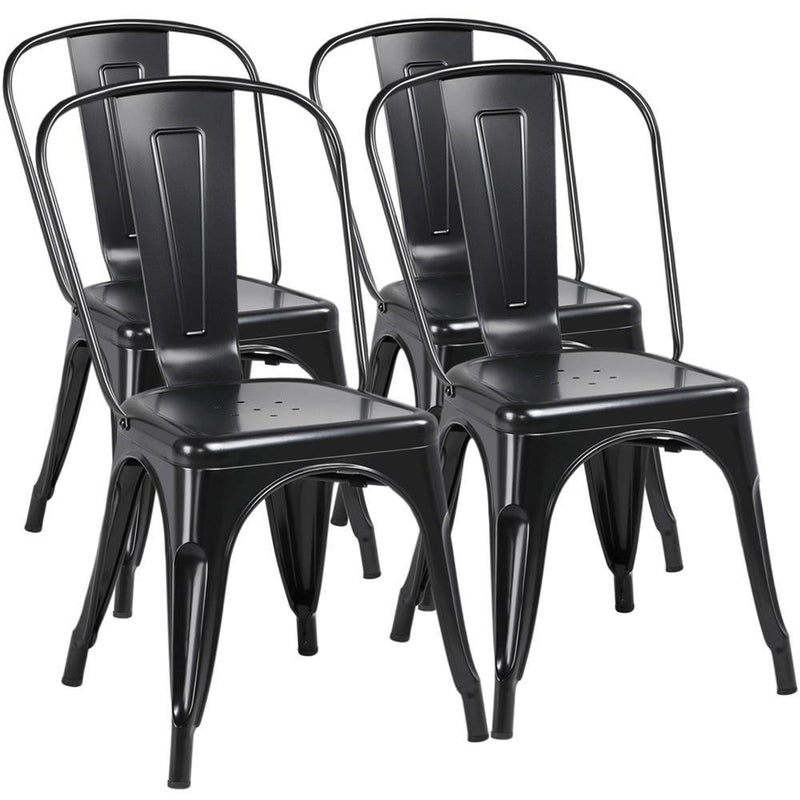 dining chairs black set of 4