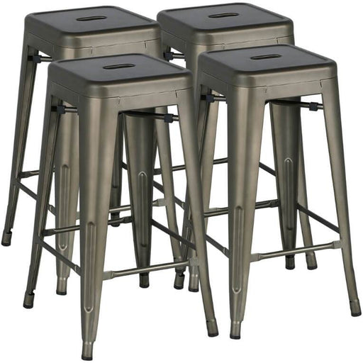 Yaheetech Bar Stools 4pcs