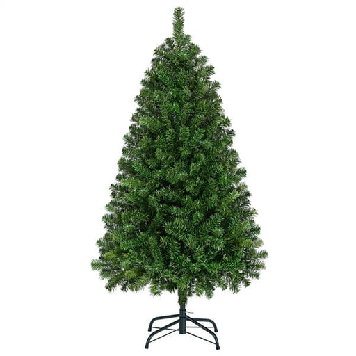 Yaheetech 4.5Ft Pre-Lit Artificial Hinged Christmas Tree