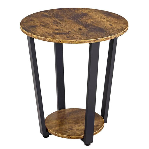 Yaheetech Industrial Round Side Table