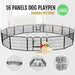 Yaheetech Dog Playpen 16 Panels 24 Inch