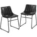 Yaheetech 18 Inch PU Leather Dining Chairs
