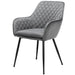 Yaheetech Dining Chairs Gray 2PCS