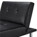 black leather queen sleeper sofa