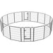 Yaheetech Dog Playpen 16 Panels 40 Inch