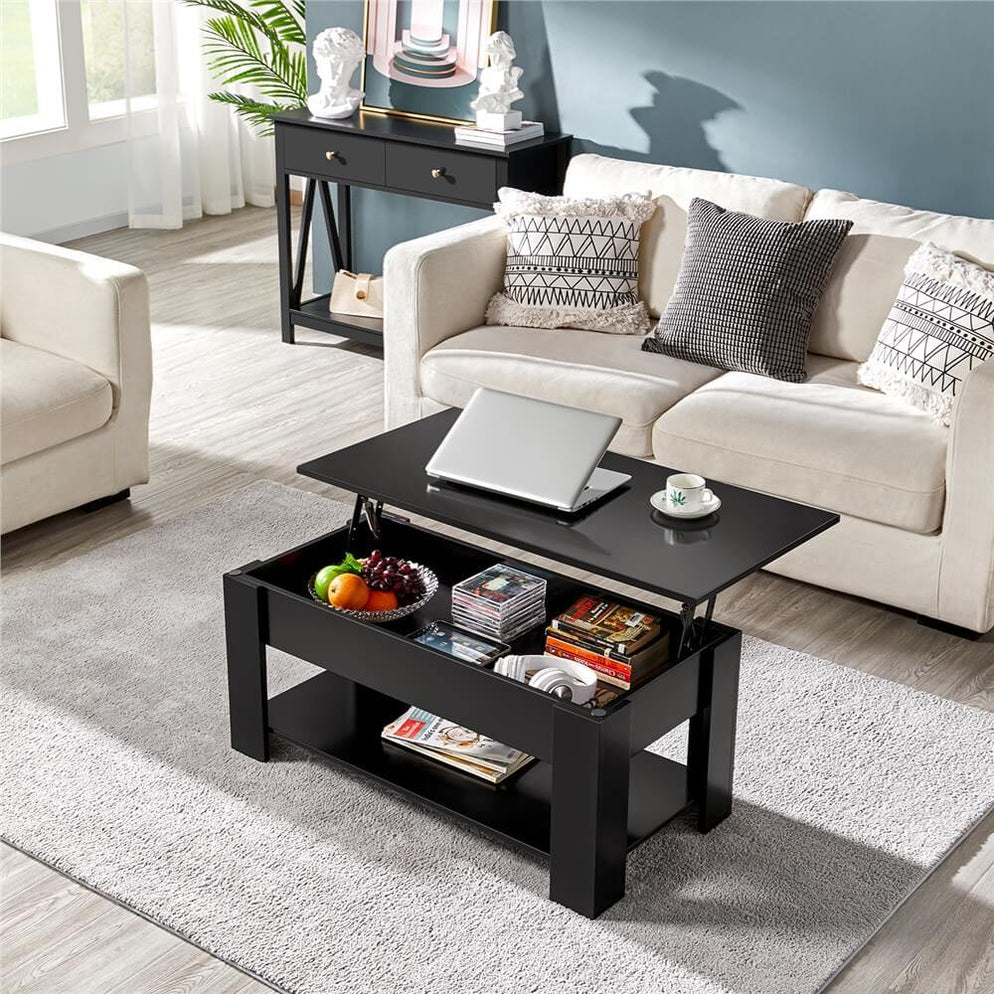 Yaheetech Lift Top Coffee Table with Storage —
