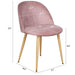 Yaheetech Dining Chairs Pink