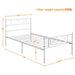 Yaheetech Twin Bed Frame