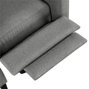 Yaheetech Fabric Recliner Chair Gray