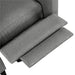 Yaheetech Fabric Recliner Chair Gray